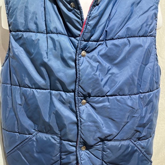 Vintage 70s Lee Waldon Outerwear Puffer Vest Jacket, Mens size 44 - Picture 2 of 5